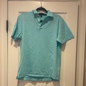 Peter Millar Light Blue Polo Shirt